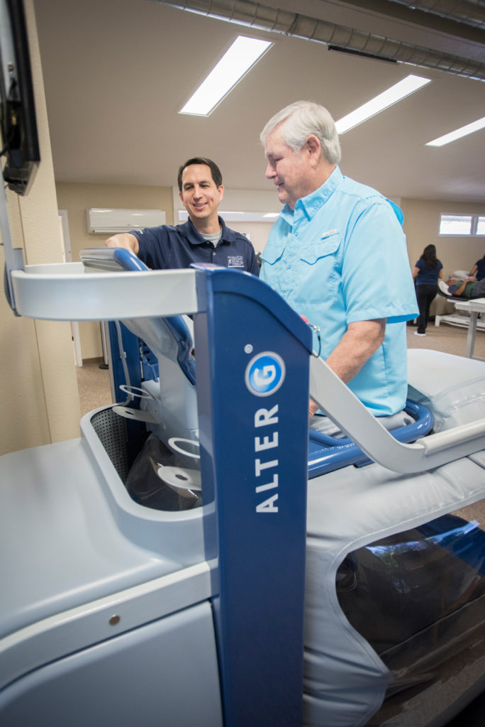 Anti-Gravity Treadmill