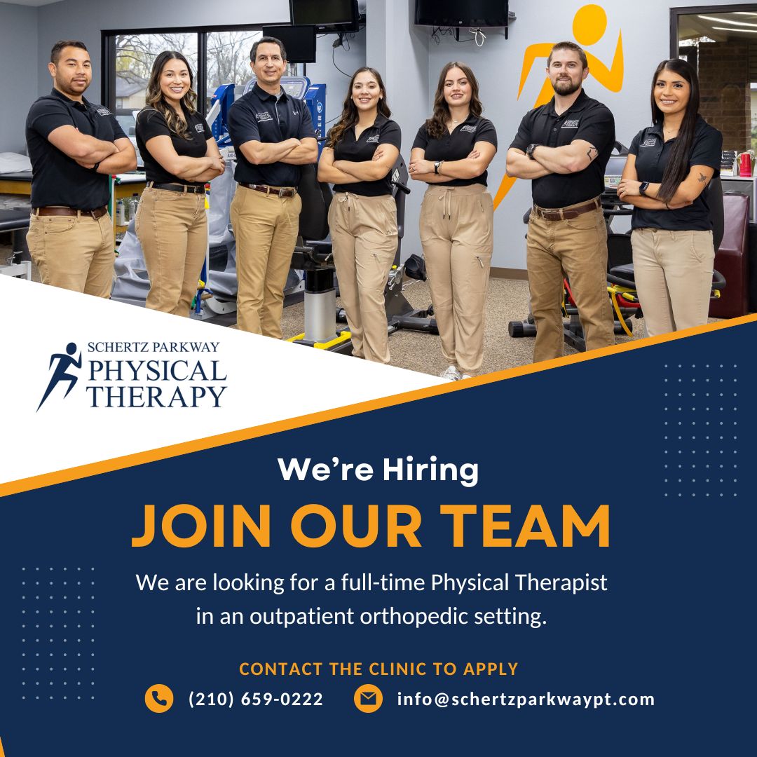 Join our team - We are looking for a full-time Physical Therapist in an outpatient orthopedic setting